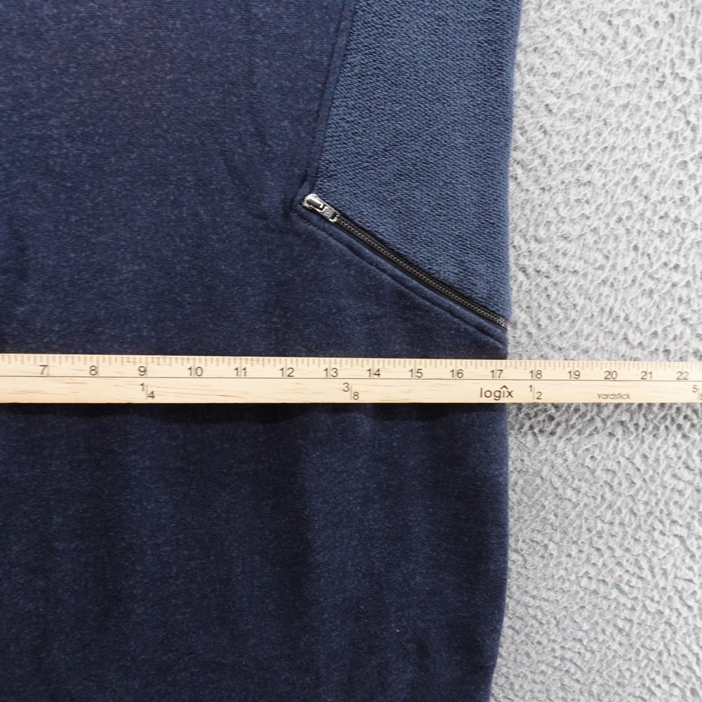 Poetry Half Sleeve Sweater Dress Size 4 Blue Women Sheath Cotton Blend‎ - Picture 8 of 13